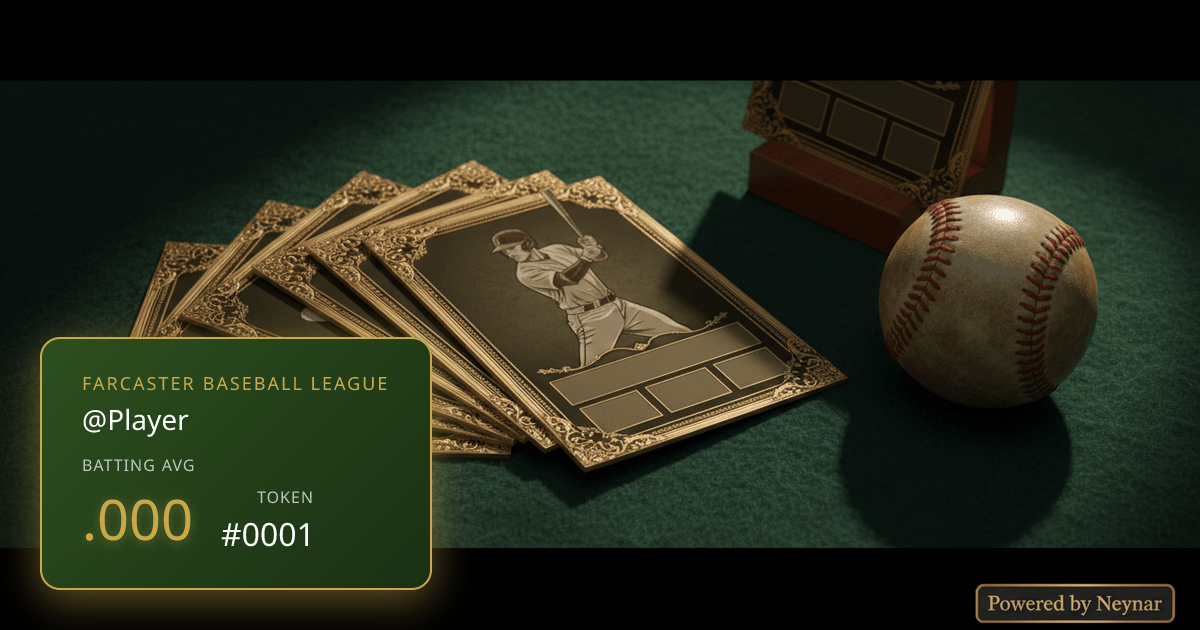 Farcaster Baseball League